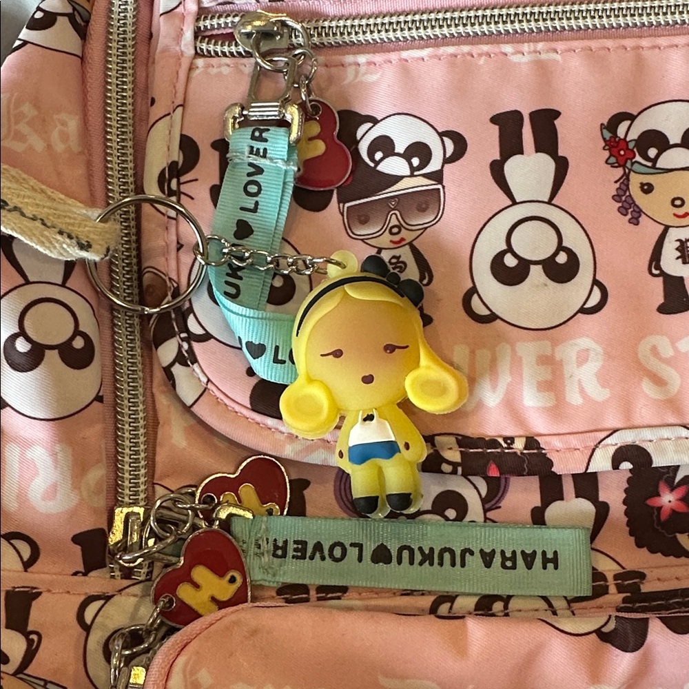 Pink Harajuku Lovers Backpack - Picture 10 of 10